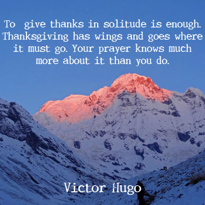 Victor Hugo Quote Nepal_Annapurna_sunrise