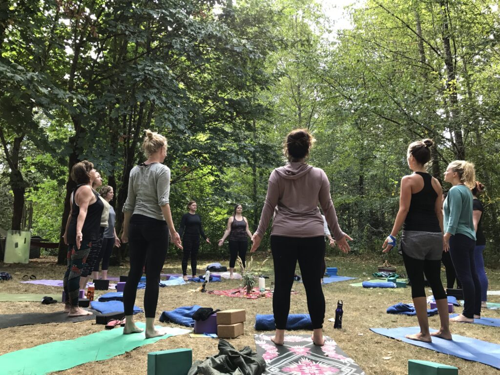 Rooted and Wild Women’s Yoga Retreat near Asheville, North Carolina photo