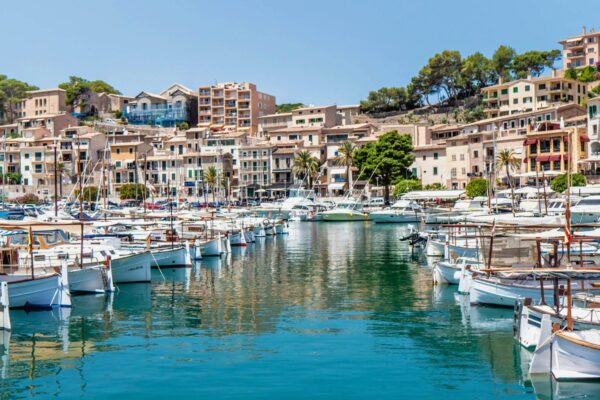 after morning yoga take the historic train to Soller and Port de Soller