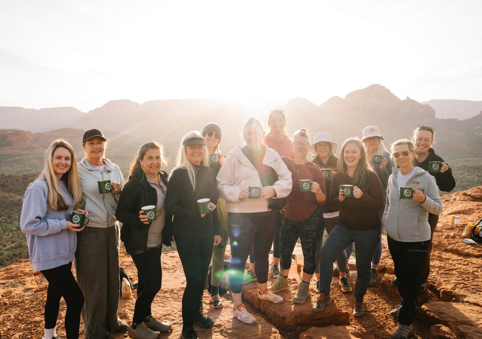sunrise coffee hike