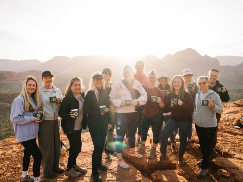 sunrise coffee hike