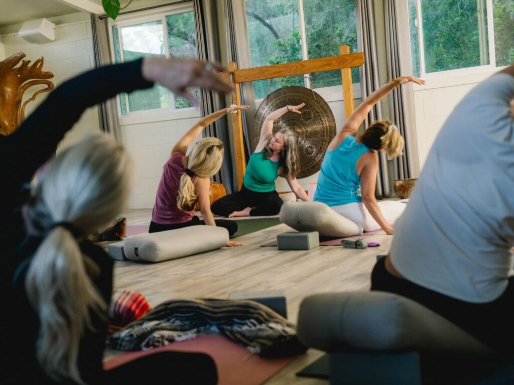 Sedona yoga class with Autumn Adams